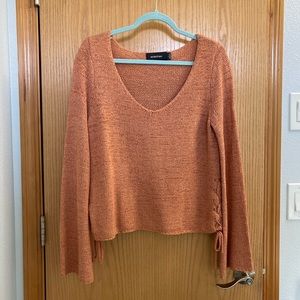 MINKPINK Flared-Sleeve Sweater